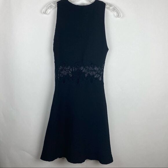 Sandro Lace Midriff Dress - Picture 8 of 11